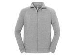Fruit of the Loom Heren Iconische Premium Sweat Jacket (Athletic Heather)
