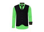 Shirt with vest and tie set of 3