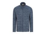 Mountain Warehouse Heren Snowdon II Full Zip Fleecejack (Blauw)