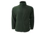 Russell Heren Full Zip Outdoor Fleece Jacket (Fles groen)