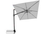 Ampelschirm Myzone Hellgrau ca. 210x210cm