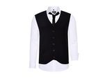 Shirt with vest and tie set of 3
