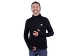 Heren Fusion Fleece Jacket Wandeljack Zwart