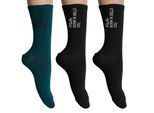 Pack-3 Lange Katoenen Sokken F5602 voor Mannen
