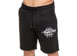 Enzo Milano | Herren bedruckte Fleece-Shorts