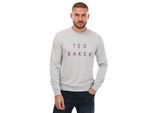 Sweat Sonics Regular logo Ted Baker Pour Homme en Gris