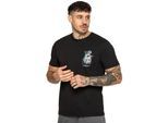 Enzo Milano | Herren T-Shirt mit floralem Grafikdruck