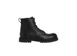 Herrenstiefel Buckley aus Leder von der Marke Jack & Jones. Der Schuh ist aus hochwertigem Leder gefertigt. Marke: Jack & JonesModellname: Buckley Leather BootKategorie: HerrenschuheMaterialien: LederFarbe: anthrazit schwarz