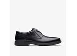 Wendell LaceII Zwarte Leren Schoenen