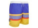 Zwemshort voor heren met patroonstrepen