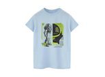 Disney - "Lightyear Buzz Tech Panel" T-Shirt für Herren (Babyblau)