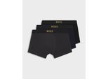Open Diverse Koffers in Zwart (3-Pack)