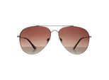 Prive Revaux Aviator Unisex Champagne Goud Bruin Kleurverloop Cali