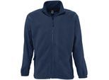 SOLS Volwassen uniseks fleecejack North (Marine)