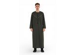 Heren Ramadan Groen Marokkaanse Jubba Robe Djellaba Eid Thobe - TT-007