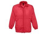 SOLS Windjack voor volwassenen (Rood)