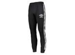 Umbro -Black -Track -Hosen mit Geklebten von Männern geklebt