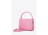 Wittchen Dames mini handtas met glanzende gesp, lichtroze, eco-leer