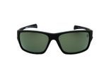 Timberland Matte Black Montuur Groene Gepolariseerde Zonnebril