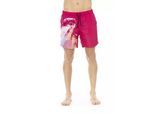 Zwemshorts met geometrisch figuurprint