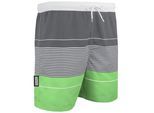 Zwemshort voor Heren met Patroonstrepen Groen