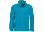 SOLS Volwassen uniseks fleecejack North (Aqua)