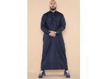 Heren Marine Thobe Jubba Saudi Ramadan Eid Islamitische Kaftan Kaudara Arabische Jubbah