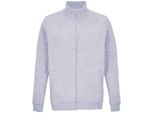 SOLS Cooper Marl Full Zip Jack voor volwassenen (Grijs)