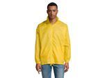 SOLS Unisex windjack met shift voor volwassenen (Goud)