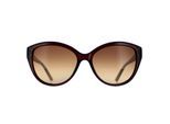 Calvin Klein CK19536S 210 kristal bruin bruine zonnebril