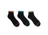 3er-Pack Viertelsocken F2523 für Damen und Herren