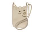 Isabella Rhea Beige Rundleer Tas