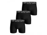 Retro-Hose im praktischen Dreierpack, enganliegend, mit Stretchanteil und Logobund.