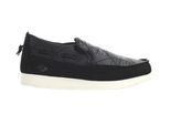 Sperry Moc-Sider Nylon Herren schwarze Schuhe