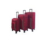 Zachte, extra grote bagage met 8 wielen, lichte reiskoffer