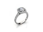 Kuscheliger Ring - Silber und Kristall