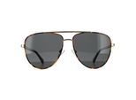 Polaroid Aviator Unisex Gold Havanna Grau Polarisierte Sonnenbrille