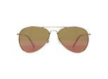 Prive Revaux Aviator Unisex Champagne Goud Roze Spiegel Commando Mini