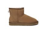 EVER AU Damen Leder Kurzstiefel - Ostrich