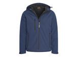 Cappuccino Italia Softshell hood jacket navy