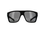 Bolle Square Mens Matte Black TNS Grey Polarized Sonnenbrille