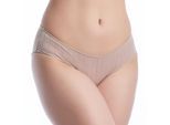 Damen Mikrofaser Bikini-Hosenteil mit elegantem gestreiften Stoff VANESA
