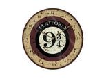 Harry Potter Platform 9 3/4 Wandklok (Crème/Bruin)