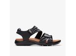 Kitly Ave Schwarze Leder-Sandalen