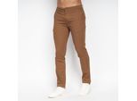 Crosshatch Heren Roysden Chinos (Kaneel)