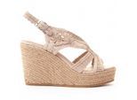 Montevita Wedge Sparto Sandalen Spartsum10 In Beige