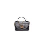 Roberta M Zwart Rundleer Tas