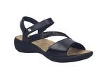 Sandale JOSEF SEIBEL "Ibiza 02, schwarz", Damen, Gr. 36, schwarz, Obermaterial: 100% Rindsleder Leather cow., Schuhe Sandale