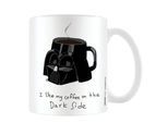 Star Wars Dark Side Meme Darth Vader mok (Wit/zwart)