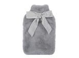 Mountain Warehouse 1.5L warmwaterfles van imitatiebont (Grijs)